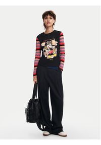 Desigual Plecak All Mickey Krapina 24WAKP01 Czarny. Kolor: czarny. Materiał: skóra #3