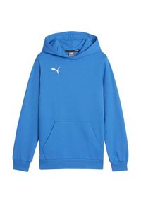 Bluza sportowa chłopięca Puma B23601. Typ kołnierza: kaptur. Kolor: niebieski. Styl: sportowy