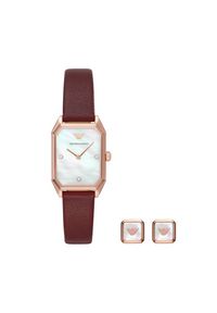 Zegarek Emporio Armani Gioia Gift Set AR80028. Kolor: złoty, czerwony, wielokolorowy #1