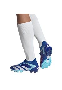 Adidas - Buty piłkarskie adidas Predator Accuracy.1 Ag M IE9487 niebieskie. Zapięcie: sznurówki. Kolor: niebieski. Materiał: guma, syntetyk. Szerokość cholewki: normalna. Sport: piłka nożna