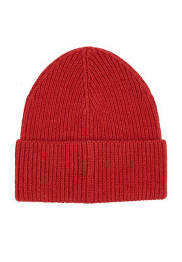 Calvin Klein Czapka K60K612592 Czerwony. Kolor: czerwony. Materiał: materiał, wełna