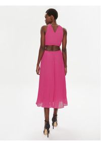 MICHAEL Michael Kors Sukienka koktajlowa MS481E77R3 Różowy Regular Fit. Kolor: różowy. Materiał: syntetyk. Styl: wizytowy #5