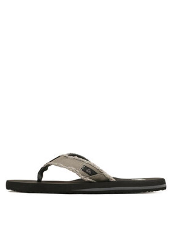 Quiksilver Japonki AQYL100047 Szary. Kolor: szary. Materiał: materiał