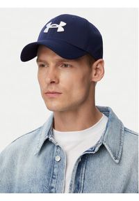 Under Armour Czapka z daszkiem Men's UA Blitzing 1376700-410 Granatowy. Kolor: niebieski. Materiał: materiał #3