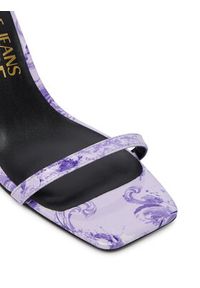 Versace Jeans Couture Sandały 80VA3S76 ZS366 Fioletowy. Kolor: fioletowy. Materiał: skóra #4