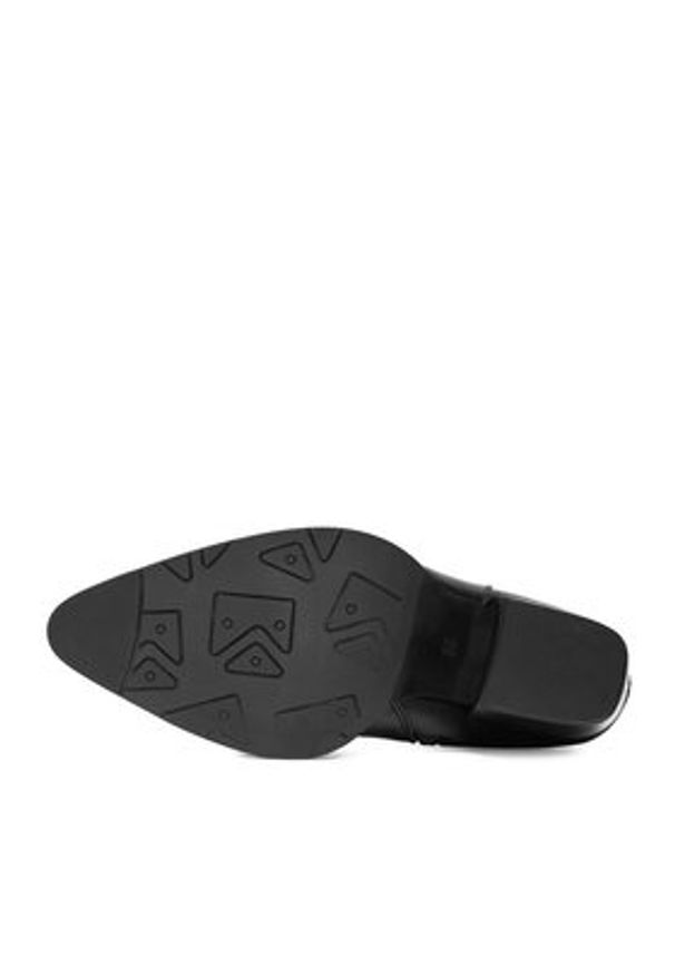 DeeZee Kowbojki HX19051-95 Czarny. Kolor: czarny. Materiał: materiał, syntetyk