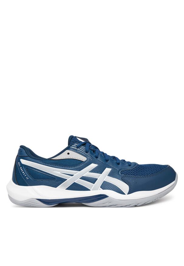 Asics Buty halowe Gel-Rocket 12 1071A116 Niebieski. Kolor: niebieski. Materiał: materiał