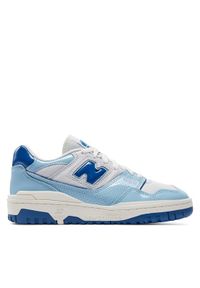 New Balance Sneakersy BB550YKE Niebieski. Kolor: niebieski. Materiał: skóra