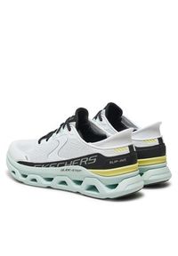 skechers - Skechers Sneakersy Glide-Step Altus 150510/WMLT Biały. Kolor: biały. Materiał: materiał #3