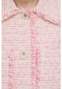 Samsoe & Samsoe - Samsoe Samsoe kurtka damska kolor różowy przejściowa. Kolor: różowy #5