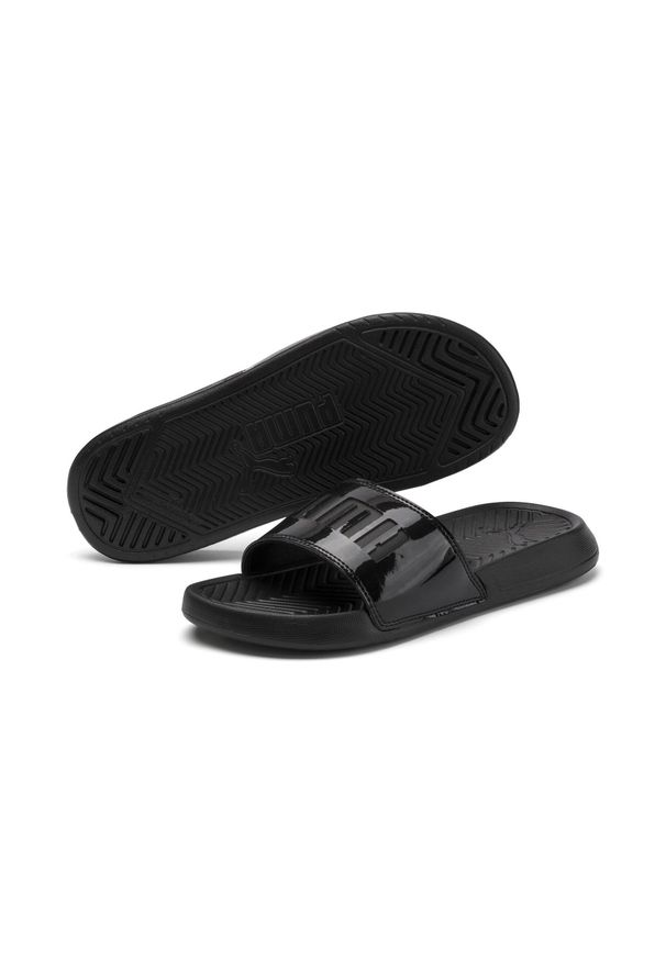 Puma Klapki Popcat Patent 37069701. Kolor: czarny