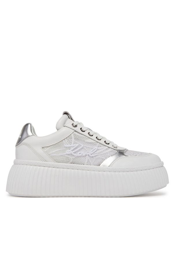 Karl Lagerfeld - Sneakersy KARL LAGERFELD. Kolor: biały