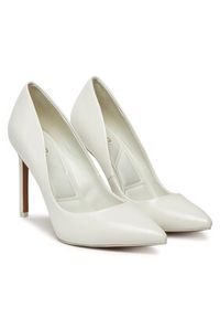 Aldo Szpilki Lala 13830552 Biały. Kolor: biały. Materiał: skóra. Obcas: na szpilce