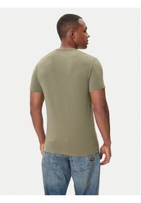 Pepe Jeans T-Shirt Original Basic 3N PM5010133 Khaki Regular Fit. Kolor: brązowy. Materiał: bawełna #2