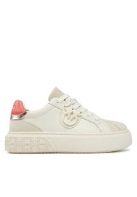 Pinko - PINKO Sneakersy Yoko 13 SS0073 P021 Biały. Kolor: biały. Materiał: skóra #1