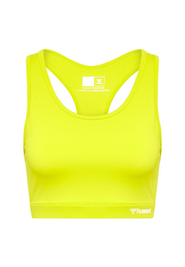 Biustonosz dla kobiet Hummel Mt Active. Kolor: zielony. Sport: bieganie