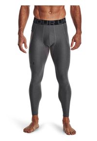 Under Armour Legginsy UA HG Armour Leggings 1361586 Szary Regular Fit. Kolor: szary. Materiał: syntetyk