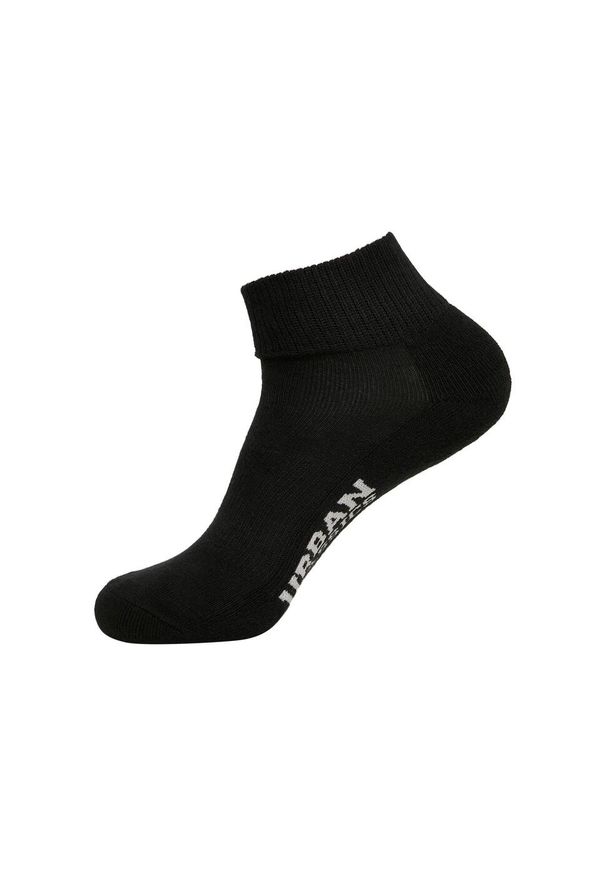 Urban Classics - Skarpetki Męskie High Sneaker 6pak. Kolor: czarny. Sport: turystyka piesza