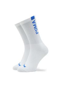 Puma Zestaw 2 par wysokich skarpet damskich Women Slouch Sock 2P 938005 Biały. Kolor: biały. Materiał: materiał, bawełna #3