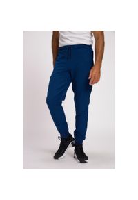 JAY-PI - Męskie Spodnie funkcyjne FLEXNAMIC® outdoor elastyczny pas podstawowy krój. Kolekcja: plus size. Kolor: niebieski. Materiał: elastan, poliester, materiał. Sport: outdoor