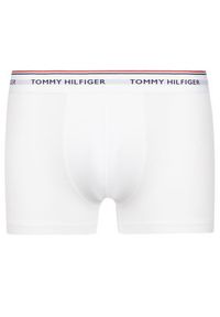 TOMMY HILFIGER - Tommy Hilfiger Komplet 3 par bokserek 3P Trunk 1U87903842 Kolorowy. Materiał: bawełna. Wzór: kolorowy
