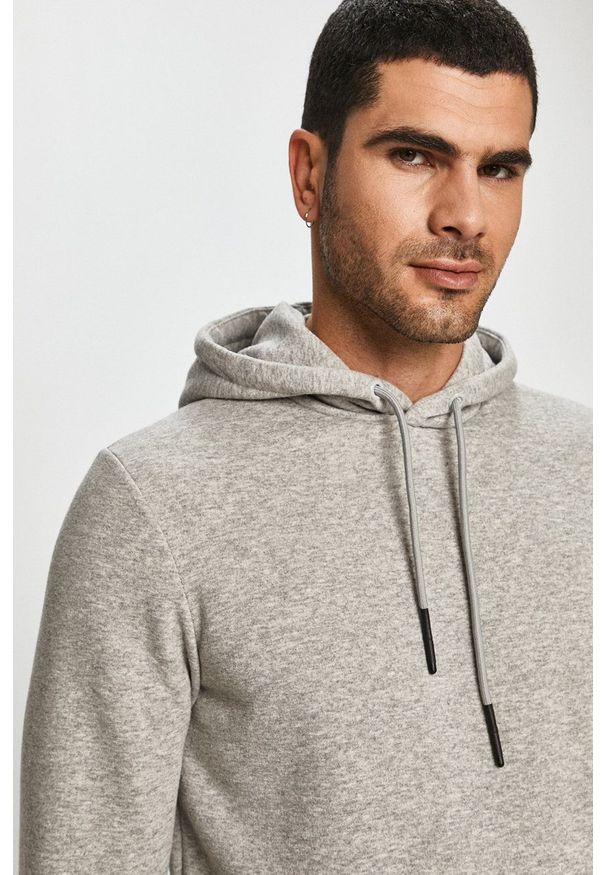 Only & Sons - Bluza. Okazja: na co dzień. Kolor: szary. Styl: casual