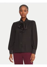 Rinascimento Koszula CFC0126204003 Czarny Regular Fit. Kolor: czarny. Materiał: syntetyk