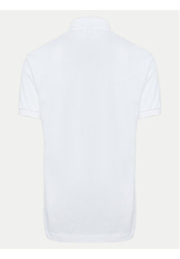 Lacoste Polo L1212 Biały Classic Fit. Typ kołnierza: polo. Kolor: biały. Materiał: bawełna