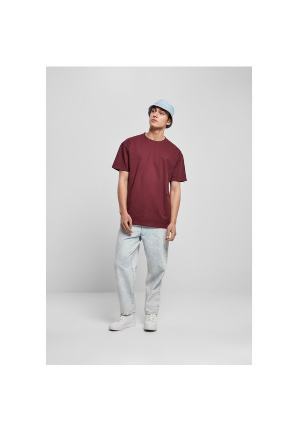 Koszulka Urban Classics heavy oversized. Kolor: czerwony, wielokolorowy, brązowy