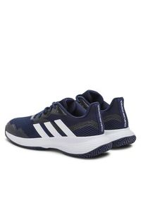 Adidas - adidas Buty do tenisa CourtJam Control Tennis Shoes HQ8808 Granatowy. Kolor: niebieski. Materiał: materiał. Sport: tenis