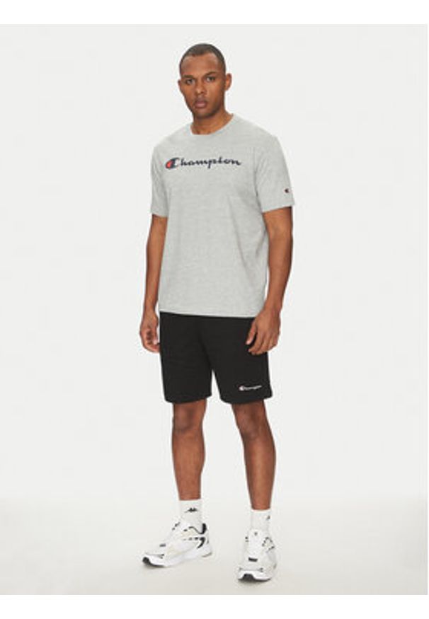 Champion Szorty sportowe 220306 Czarny Regular Fit. Kolor: czarny. Materiał: bawełna. Styl: sportowy