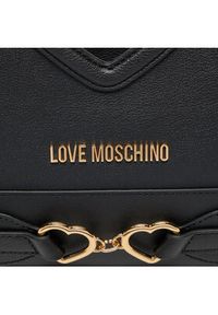 Love Moschino - LOVE MOSCHINO Torebka JC4350PP0IK1100A Czarny. Kolor: czarny. Materiał: skórzane #4
