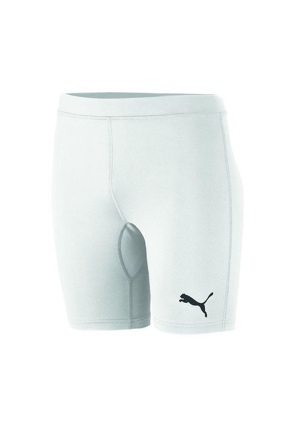 Puma - Spodnie Męskie Liga Base Layer. Kolor: biały