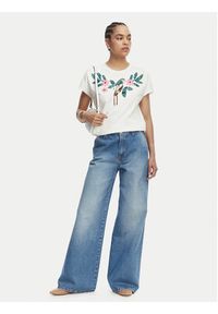 LOLA CASADEMUNT T-Shirt MS2615004 Biały Regular Fit. Kolor: biały. Materiał: bawełna #2