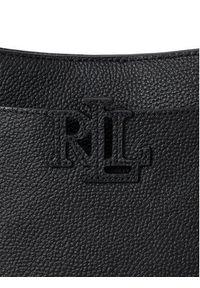 Lauren Ralph Lauren - LAUREN RALPH LAUREN Torebka 431982184002 Czarny. Kolor: czarny. Materiał: skórzane #3