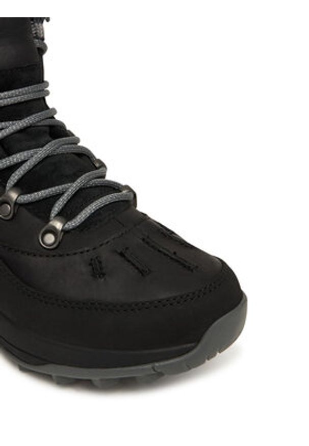 Merrell Śniegowce Siren 4 J037410 Czarny. Kolor: czarny. Materiał: skóra