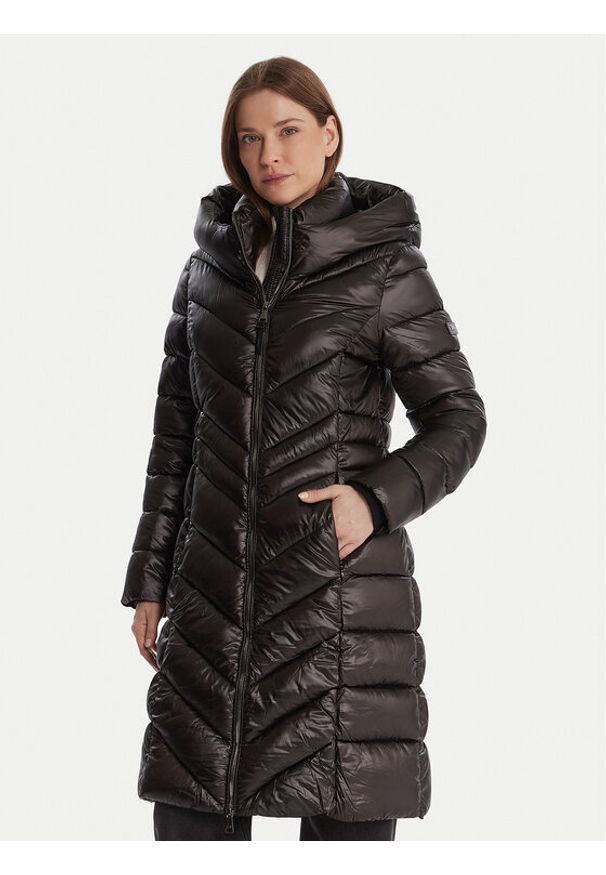 DKNY Kurtka zimowa DLEMPW58 Czarny Slim Fit. Kolor: czarny. Materiał: syntetyk. Sezon: zima