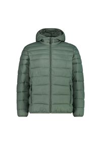Kurtka z kapturem CMP. Typ kołnierza: kaptur. Kolor: zielony. Materiał: puch. Sezon: zima. Sport: narciarstwo #1