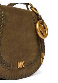 MICHAEL Michael Kors Torebka 30S6AQ5M6O Zielony. Kolor: zielony. Materiał: skórzane, zamszowe #4
