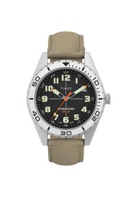 Timex Zegarek Expedition Field Solar TW4B30700 Beżowy. Kolor: beżowy