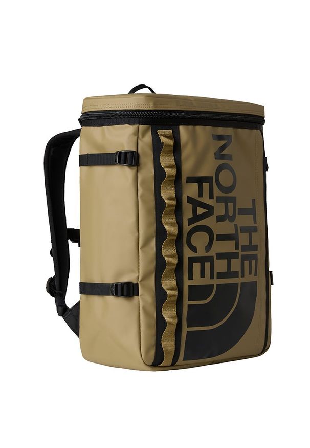 Plecak The North Face Base Camp Fuse Box 0A3KVRKAL1 - żółty. Kolor: żółty. Materiał: materiał, polar. Wzór: paski. Styl: casual, klasyczny