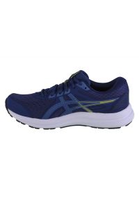 Buty Asics Gel-Contend 8 M 1011B492-408 niebieskie. Kolor: niebieski. Materiał: materiał, syntetyk. Szerokość cholewki: normalna #4
