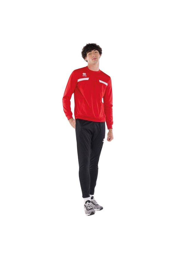 ERREA - Kurtka z dresu Errea Matt. Kolor: czerwony, wielokolorowy, biały. Materiał: dresówka