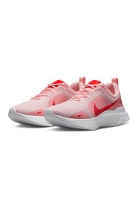 Buty do biegania Nike React Infinity 3 W DZ3016-600 różowe. Zapięcie: sznurówki. Kolor: różowy. Materiał: guma, syntetyk, dzianina. Szerokość cholewki: normalna #8
