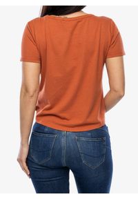 ROYAL ROBBINS - Koszulka damska Royal Robbins Basecamp Boxy Tee. Kolor: czerwony