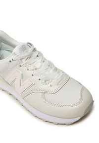 New Balance Sneakersy WL574FJ2 Beżowy. Kolor: beżowy. Materiał: skóra. Model: New Balance 574 #3
