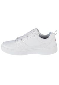 skechers - Buty do chodzenia męskie Skechers Sport Court 92 Ottoman. Zapięcie: sznurówki. Kolor: biały. Materiał: guma, materiał, syntetyk. Szerokość cholewki: normalna. Model: Skechers Sport. Sport: turystyka piesza
