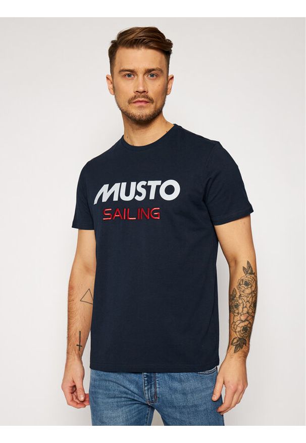 T-Shirt Musto. Kolor: niebieski