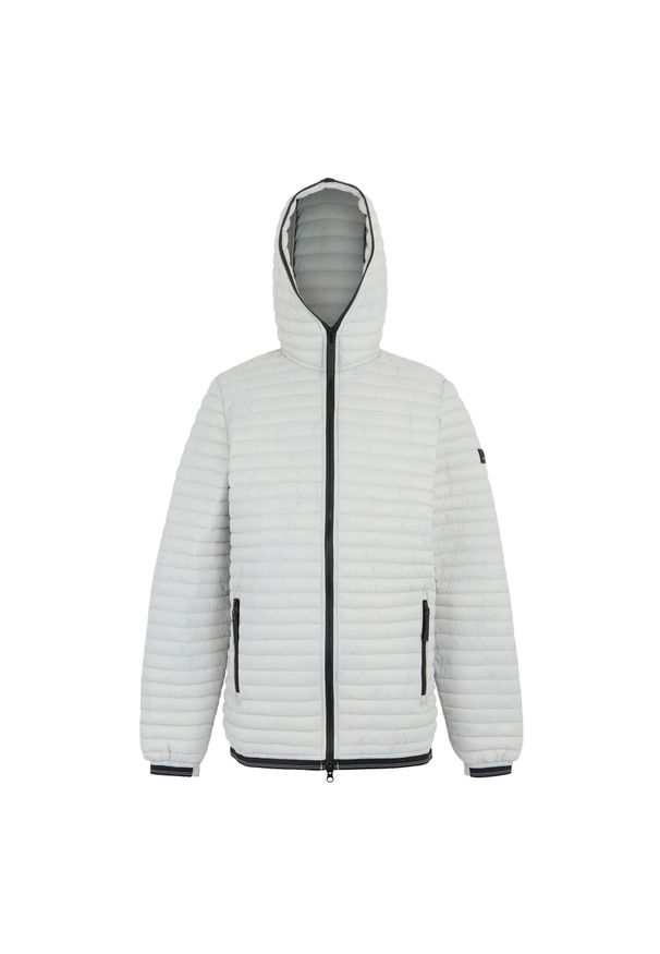 Regatta - Męska Lekka Ocieplana Kurtka Rigain. Kolor: niebieski. Materiał: puch. Sport: turystyka piesza