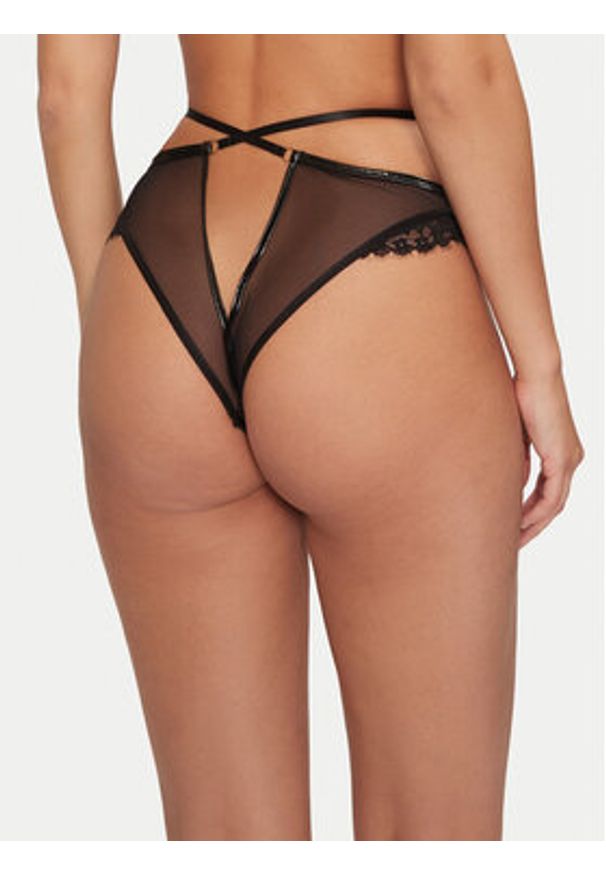 Hunkemöller Figi brazylijskie Kali 206200 Czarny. Kolor: czarny. Materiał: syntetyk